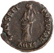 reverse of Theodosius I RIC IX 62