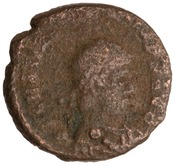 obverse of Theodosius I RIC IX 58A