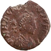 obverse of Arcadius RIC X 148
