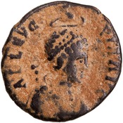 obverse of Arcadius RIC X 104