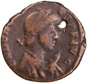 obverse of Arcadius RIC X 63