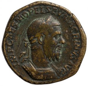 obverse of Macrinus RIC IV 157B
