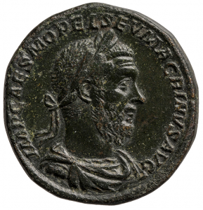 obverse of Macrinus RIC IV 141C