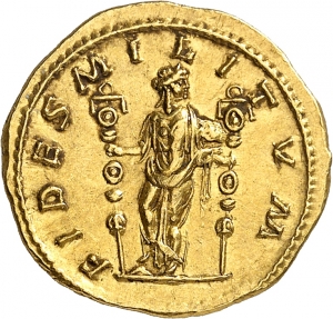 reverse of Macrinus RIC IV 64