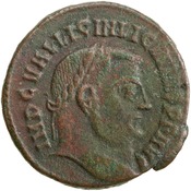 obverse of Licinius RIC VII 15