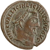 obverse of Licinius RIC VII 10