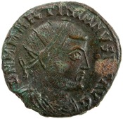 obverse of Licinius RIC VII 45
