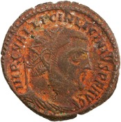 obverse of Licinius RIC VII 44