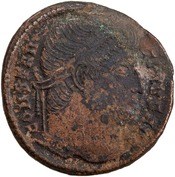 obverse of Licinius RIC VII 245