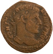 obverse of Licinius RIC VII 232