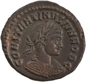 obverse of Licinius RIC VII 200