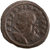 obverse of Licinius RIC VII 152