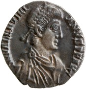 obverse of Valentinian II RIC IX 14A