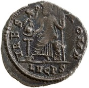 reverse of Valentinian II RIC IX 43C