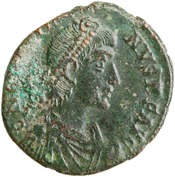 obverse of Valentinian II RIC IX 30A