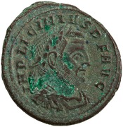 obverse of Licinius RIC VII 35