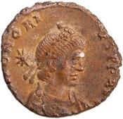 obverse of Theodosius II RIC X 412