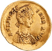 obverse of Theodosius II RIC X 214