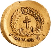 reverse of Theodosius II RIC X 214