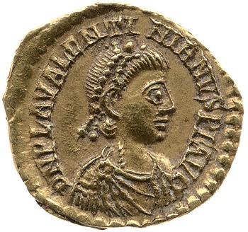 obverse of Valentinian III RIC X 2073