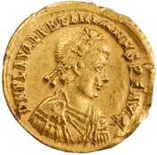 obverse of Valentinian III RIC X 2048