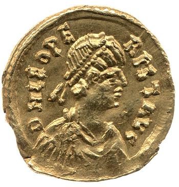 obverse of Leo I RIC X 2533