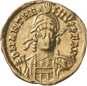 obverse of Anthemius RIC X 2823
