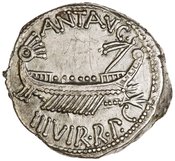 obverse of Roman Republic RRC 544/17
