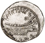 obverse of Roman Republic RRC 544/15