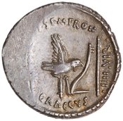 reverse of Roman Republic RRC 525/2