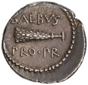 reverse of Roman Republic RRC 518/1