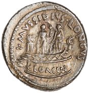 reverse of Roman Republic RRC 494/42a