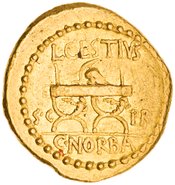 reverse of Roman Republic RRC 491/1a