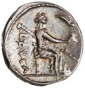 reverse of Roman Republic RRC 480/7b