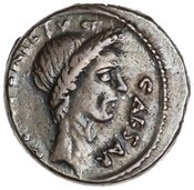 obverse of Roman Republic RRC 480/7