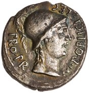 obverse of Roman Republic RRC 469/1e