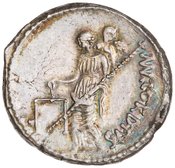 reverse of Roman Republic RRC 463/1b
