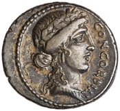 obverse of Roman Republic RRC 436/1