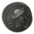 obverse of Roman Republic RRC 419/1e