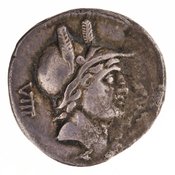 obverse of Roman Republic RRC 400/1