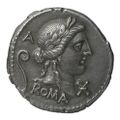 obverse of Roman Republic RRC 370/1a