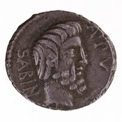 obverse of Roman Republic RRC 344/2c