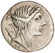 obverse of Roman Republic RRC 335/9