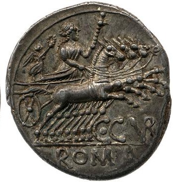 reverse of Roman Republic RRC 240/1b