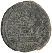 reverse of Roman Republic RRC 185/2