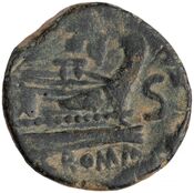 reverse of Roman Republic RRC 184/2
