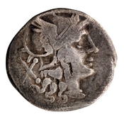 obverse of Roman Republic RRC 165/1a