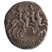 reverse of Roman Republic RRC 116/1a