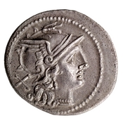 obverse of Roman Republic RRC 115/1