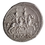 reverse of Roman Republic RRC 115/1